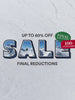 Video, "Up to 60% off Sale: Final Reductions", links to different sale categories